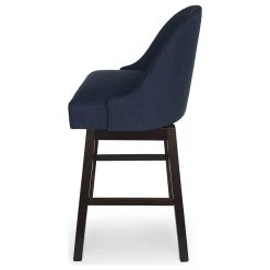 GDFStudio Armstrong Modern Upholstered Swivel Bar Stool, Navy Blue/Espresso -CHAMPRO shop e031b9eb01dbd12c 6283 w800 h800 b1 p0