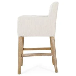 GDFStudio Chaparral Contemporary Fabric Upholstered Wood 26" Counter Stools, Set Of 2, Bei -CHAMPRO shop e4e1bbfa02f5fcab 3635 w800 h800 b1 p0