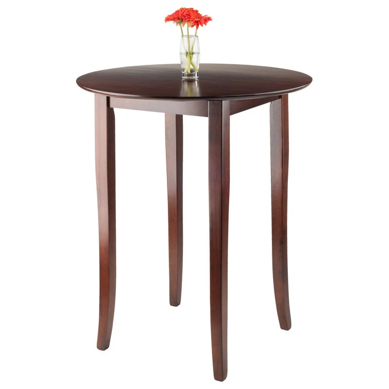 Winsome Wood Transitional Antique Walnut Solid Wood Bar Stool Table 94834 5 Winsome Wood Transitional Antique Walnut Solid Wood Bar Stool Table 94834 - Image 5