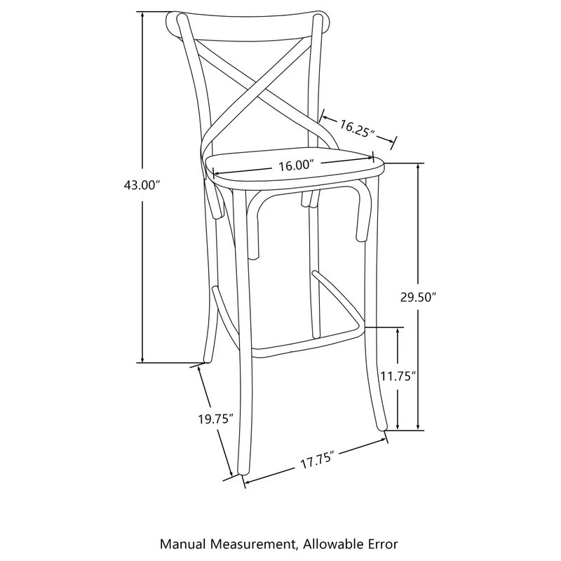 Glitzhome 3 Piece Pub Table And Bar Chair Set 4 Glitzhome 3 Piece Pub Table And Bar Chair Set - Image 4