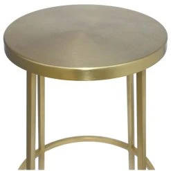 Meridian Furniture Tyson Contemporary Durable Iron Stool, Brushed Gold, Counter Height -CHAMPRO shop e971796202741373 4795 w800 h800 b1 p0