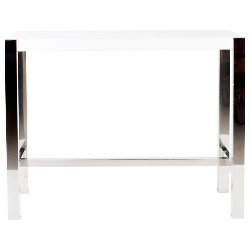 Moe's Home Collection Riva Countertable White 1 Moe's Home Collection Riva Countertable White