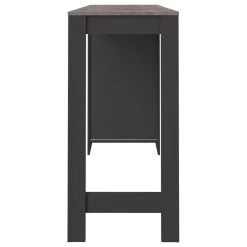 Symbiosis Aravis Dining Bar Table, Black / Concrete Look -CHAMPRO shop ef714e1b0e4c0265 2752 w800 h800 b1 p0