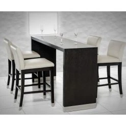 Vig Furniture Inc. Modrest Silas Modern Wenge Wood Bar Table -CHAMPRO shop f491744a0a0dc114 0368 w800 h800 b0 p0