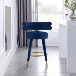 Meridian Furniture Fitzroy Velvet Upholstered Counter Height Stool, Set Of 2 16 Meridian Furniture Fitzroy Velvet Upholstered Counter Height Stool, Set Of 2 -CHAMPRO shop f6514c6e027414df 4987 w800 h800 b0 p0