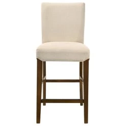 New Pacific Direct Inc. Levi Fabric Counter Stool, Summit Linen
