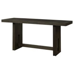 Acme Furniture ACME Haddie Counter Height Table, Distressed Walnut