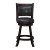 Boraam Industries, Inc. 24" Rhea Swivel Counter Stool, Merlot