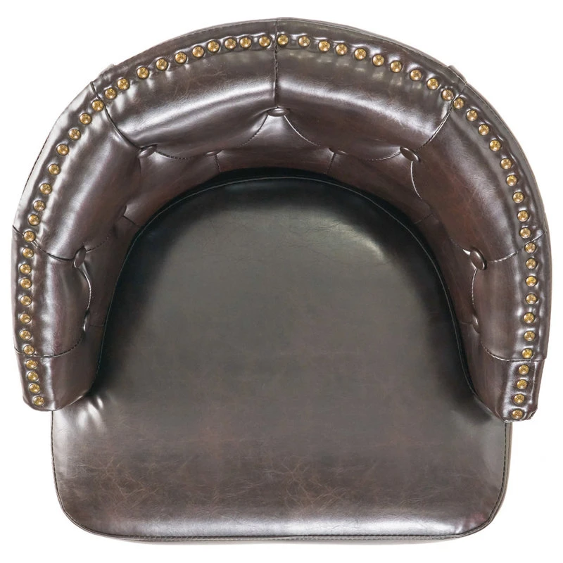 GDFStudio Westman Contemporary Tufted Swivel Barstools With Nailhead Trim, Set Of 2 9 GDFStudio Westman Contemporary Tufted Swivel Barstools With Nailhead Trim, Set Of 2 - Image 9