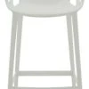 HomeCraftDecor Masters Modern Counter Stool, White