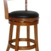 Boraam Industries, Inc. Boraam Palmetto 24" Swivel Counter Stool In Fruitwood