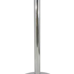 Winsome Trading, Inc Spectrum 24" Round Pub Table, Black And Chrome