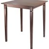 Winsome Wood Transitional Antique Walnut Solid Wood Dining Table 94634