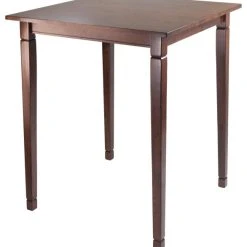 Winsome Wood Transitional Antique Walnut Solid Wood Dining Table 94634