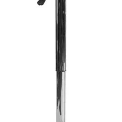 Bowery Hill 23.75" Round Adjustable Bar Table In White