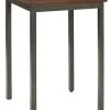 Homestyles Cabin Creek Wood Bar Table In Brown