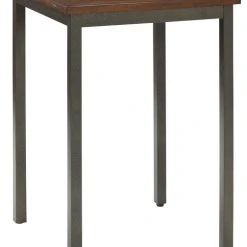 Homestyles Cabin Creek Wood Bar Table In Brown