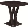 Benzara, Woodland Imprts, The Urban Port Contemporary Style Wooden Bar Table In Brown